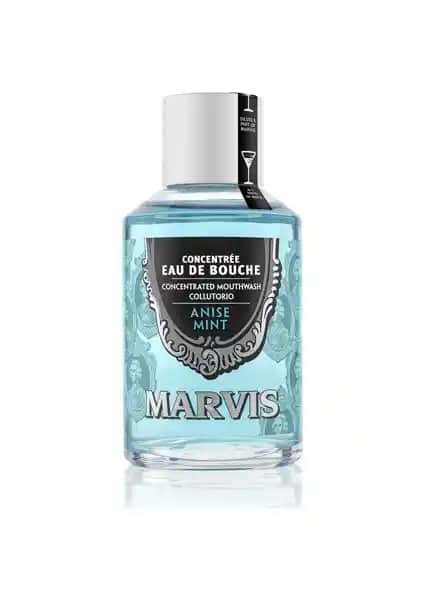 Marvis Anise Mint Anasonlu Ağız Gargarası 120 ml ile Günlük Ağız Bakımında Ferahlık