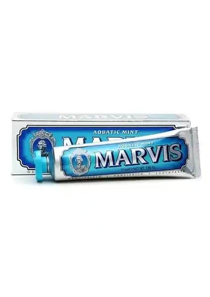 Marvis Aquatic Mint Diş Macunu: Estetik ve Ferahlatıcı Günlük Diş Bakımı Ürünü