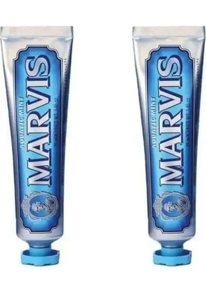 Marvis Aquatic Mint Diş Macunu: Ferahlatıcı ve Beyazlatıcı Özelliklerle Güçlü Ağız Bakımı