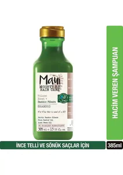 Maui Bamboo Fibers Şampuanı: Doğal İçeriklerle Saçlara Hacim ve Sağlık Kazandırır