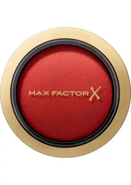 Max Factor Crème Puff Allık Cheeky Coral 35 doğal ve kalıcı makyaj için ideal seçim