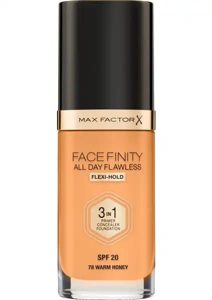 Max Factor Facefinity All Day Flawless Flexi-Hold 3-in-1 Kalıcı Fondöten İnceleme ve Kullanıcı Yorumları