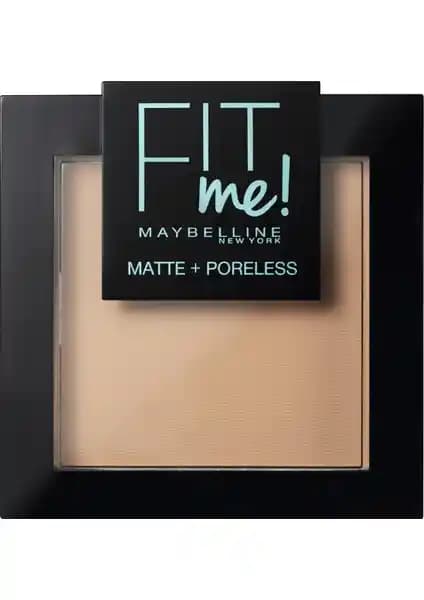 Maybelline Fit Me Matte Poreless Pudra ile Doğal Mat ve Gözenek Gizleme Özelliği