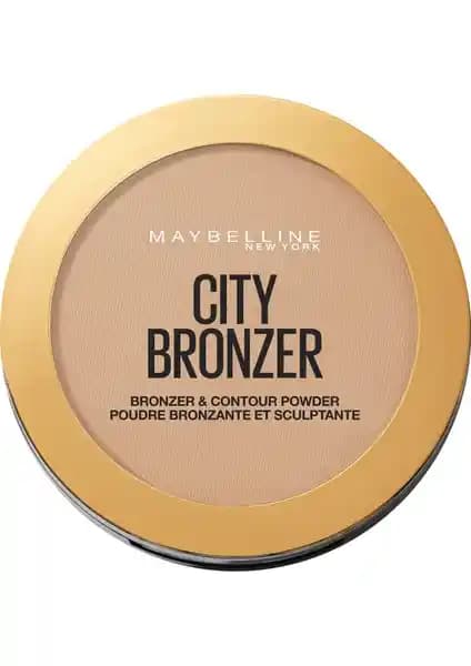 Maybelline New York City Bronze Bronzer ve Kontür Pudrası 200 Medium Cool - Doğal Güzellik İçin Mükemmel Seçim