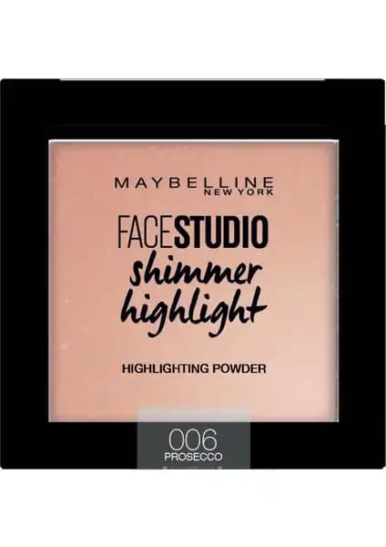 Maybelline New York Face Studio Shimmer Highlight -006 ile Doğal ve Parlak Bir Makyaj Deneyimi