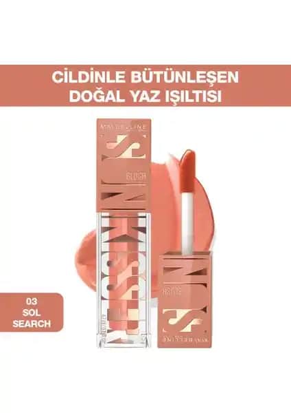 Maybelline Sunkisser Likit Allık 03 Sol Search: Doğal ve Kalıcı Yaz Güzelliği İçin Mükemmel Bir Seçenek