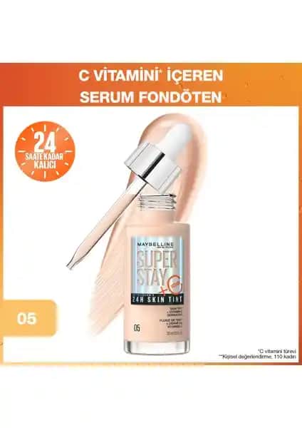 Maybelline Super Stay Skin Tint Fondöten: Doğal ve Parlak Cilt İçin Günlük Kullanım Ürünü