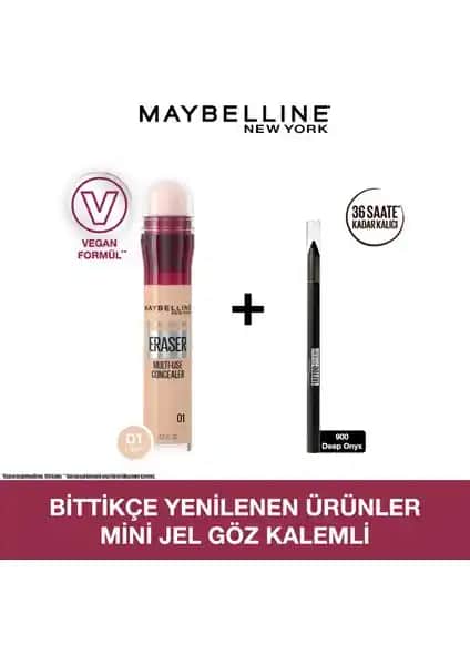 Maybelline Yeni Yüz Serisi: Kapatıcı ve Göz Kalemi ile Günlük Makyajda Mükemmellik