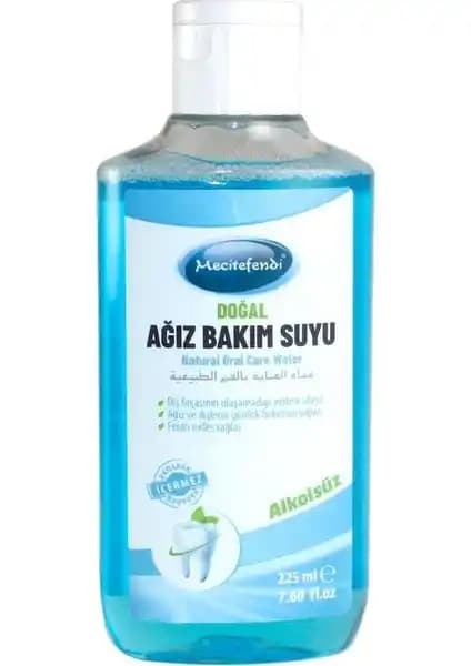 Mecitefendi Doğal Ağız Bakım Suyu: Ferahlatıcı ve Doğal İçeriklerle Ağız Sağlığını Destekleyen Ürün