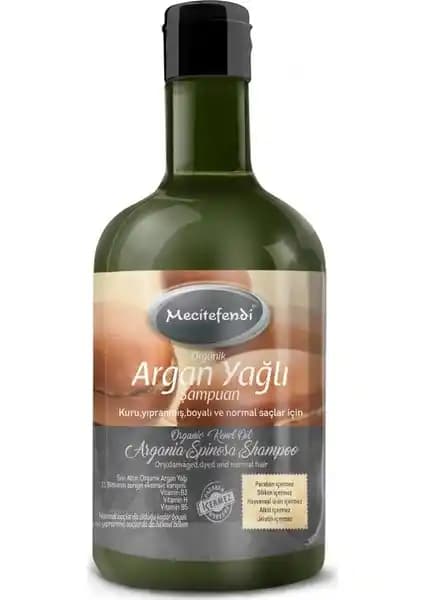 Mecitefendi Organik Argan Yağlı Şampuanı: Doğal ve Güçlü Saç Bakım Ürünü