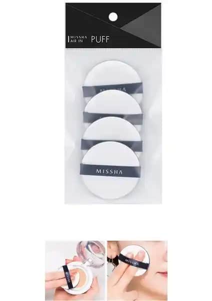 MISSHA Air In Puff Makyaj Süngeri Seti Yüksek Performans ve Doğal Sonuçlar İçin