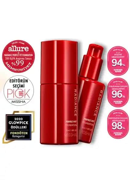MISSHA Radiance Perfect Fit Fondöten: Uzun Süre Kalıcı ve Doğal Görünüm Sağlayan Makyaj Temeli