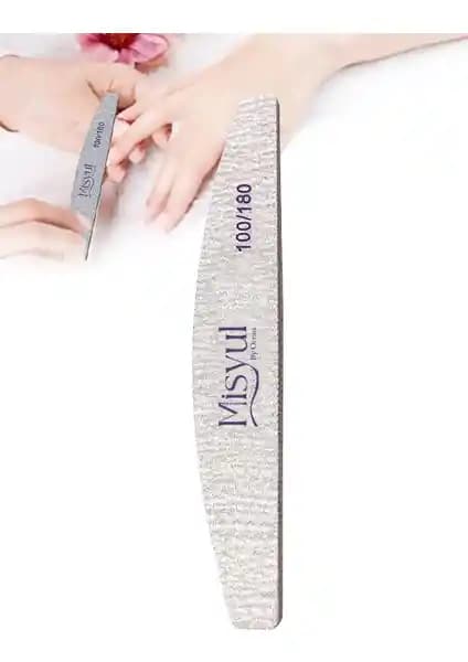 Misyul Kağıt Törpü Profesyonel ve Ev Kullanımı İçin Çift Yüzeyli Tırnak Şekillendirme Aracı