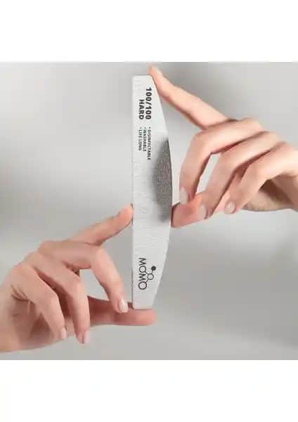 Momo Professional Törpü 100/100 Yarım Ay Gri: Profesyonel Tırnak Bakımında Yeni Nesil Araç