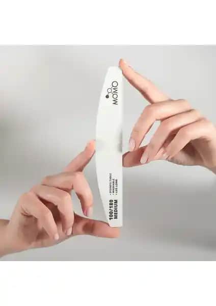 Momo Profesyonel Protez Tırnak Kağıt Törpü: Dayanıklı ve Hijyenik Tırnak Şekillendirme Aracı