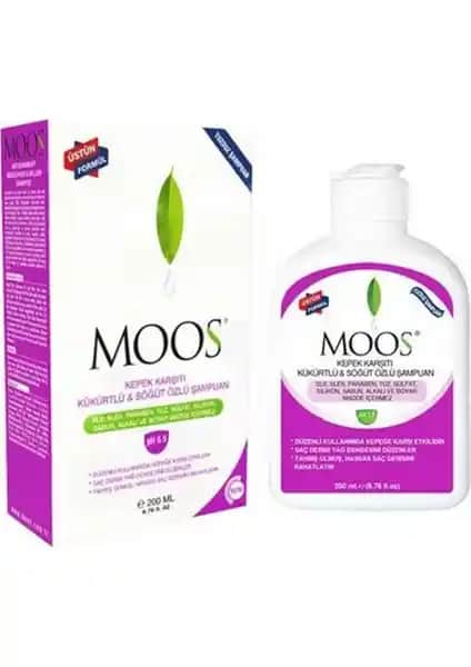 Moos Şampuanı 200 Ml Kepek ve Saç Sağlığı İçin Güçlü ve Doğal Bir Çözüm