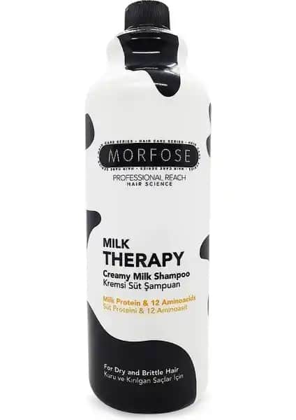Morfose Milk Therapy Şampuanı: Doğal İçeriklerle Güçlendirilmiş Saç Bakım Ürünü