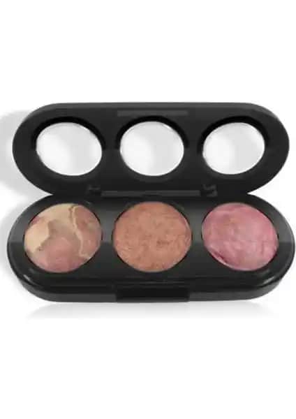 MT 3'lü Terracotta Allık Turuncu Ton: Doğal ve Canlı Makyaj İçin Çok Renkli Seçenekler