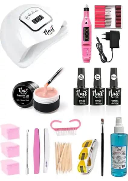 Nail Master Protez Tırnak Seti 150W UV Lamba ile Profesyonel Tırnak Bakımı Rehberi