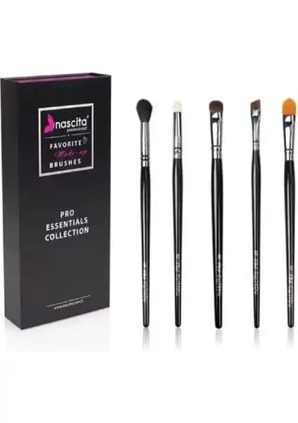 Nascita Göz Makyaj Fırça Seti - Profesyonel ve Günlük Kullanım İçin Uygun