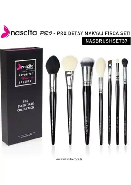 Nascita Pro Essentials Collection Fırça Seti 37 ile Profesyonel ve Günlük Makyaj Uygulamaları