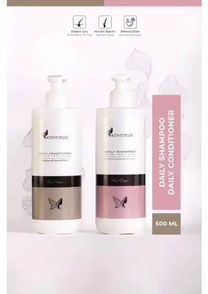 Native Base Keratin Bakım Sonrası Şampuan ve Maskesi ile Saçlarınızda Doğal Güç ve Parlaklık Yaratın