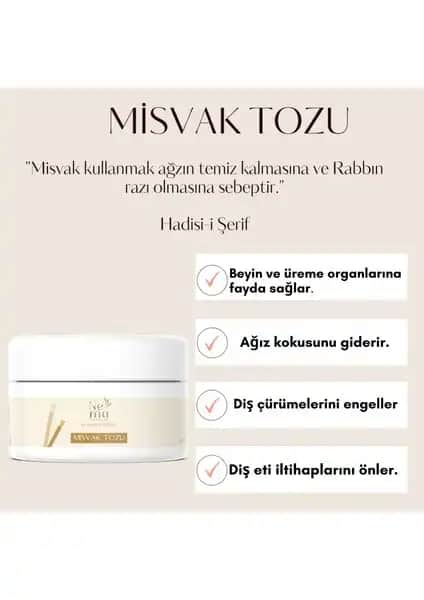 Nema Natural Misvak Tozu: Doğal ve Etkili Diş Temizliği İçin Güvenilir Seçenek