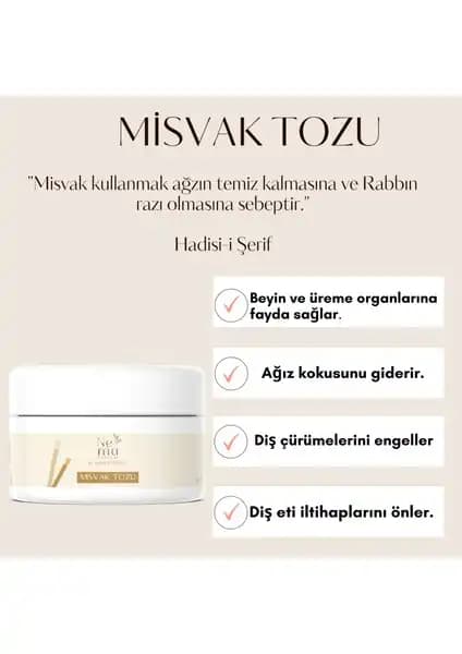 Nema Natural Misvak Tozu: Doğal ve Etkili Diş Temizliği İçin Güvenilir Seçenek