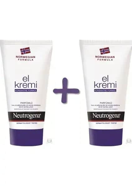 Neutrogena Parfümlü El Kremi Kuru ve Çatlak Eller İçin Etkili Nemlendirici Çözüm