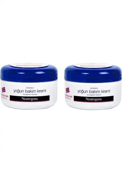 Neutrogena Rahatlatıcı Yoğun Bakım Kremi 200 ml 2'li Set Cilt Nemlendirme ve Rahatlatma