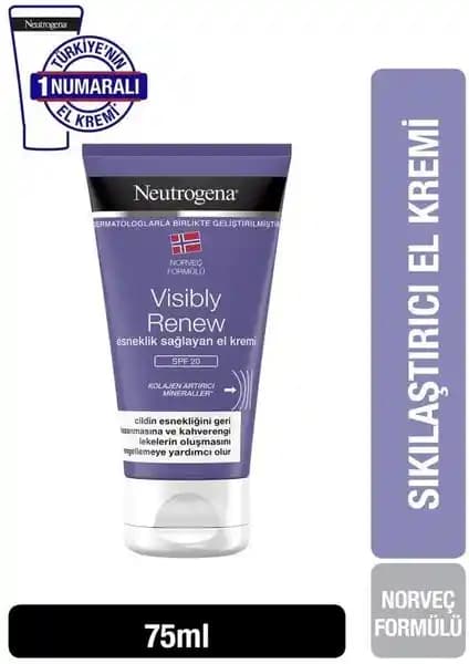 Neutrogena Visibly Renew El Kremi: Nem Artırıcı ve Cilt Yenileme Özellikleri