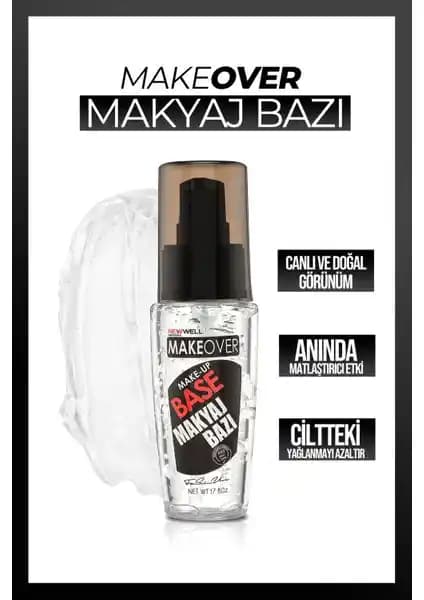 New Well Make Over Makyaj Bazı ile Kusursuz ve Kalıcı Makyaj Deneyimi Sağlayın