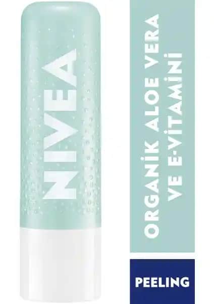 Nivea Aloe Vera Dudak Bakım Peelingi: Doğal ve Çok Fonksiyonlu Dudak Bakım Ürünü