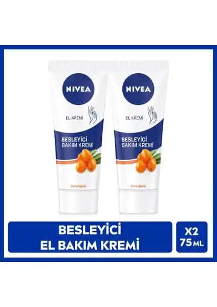 Nivea Besleyici Bakım El Kremi Günlük Kullanım İçin Hafif ve Hızlı Emilim Sağlayan Formül