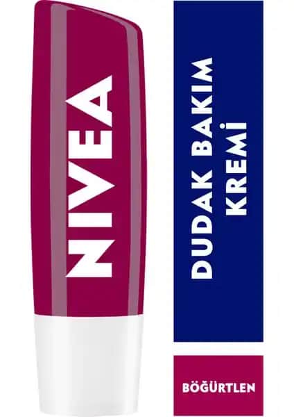 Nivea Böğürtlen Aromalı Dudak Bakımı Lip Balmı Günlük Nemlendirme ve Doğal Görünüm İçin