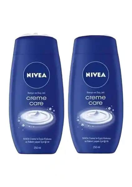 Nivea Creme Care 2'li Banyo ve Duş Jeli: Nemlendirici ve Temizleyici Özellikleriyle Günlük Kullanım