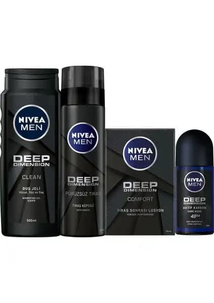 Nivea Erkek Cilt Bakım Seti: Günlük Temizlik ve Tıraş İçin Kapsamlı Çözüm
