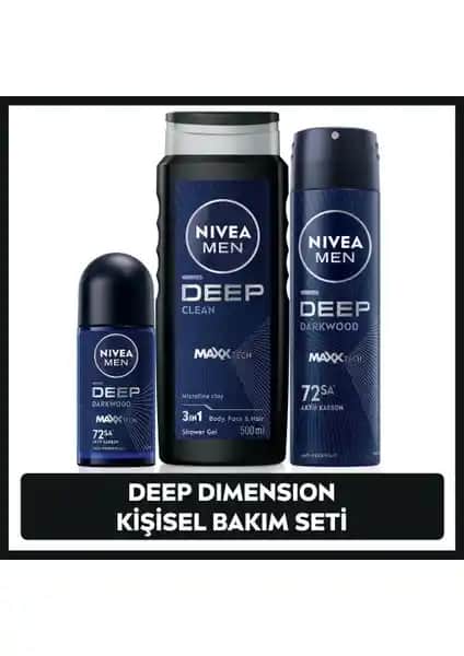 Nivea Men Deep Dimension Serisi: Günlük Erkek Bakım Ürünleri ve Özellikleri