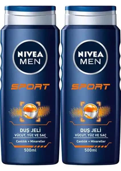 Nivea Men Sport Erkek Duş Jeli: Çok Yönlü, Ferahlatıcı ve Dermatolojik Onaylı Bakım Ürünü
