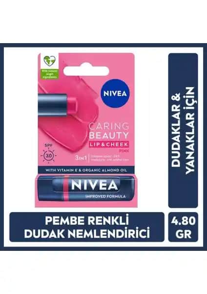 Nivea Renkli Dudak Bakım Kremi SPF 30 ile doğal ve koruyucu dudak bakımı