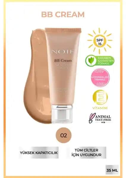 Note BB Cream SPF 15 ile doğal ve koruyucu cilt bakımı sağlama fırsatı