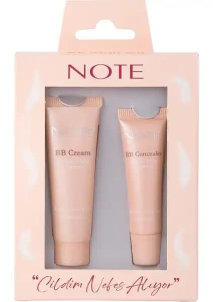Note BB Krem ve Concealer Seti: Cilt Bakımında Günlük Doğal Görünüm Sağlayan Ürünler