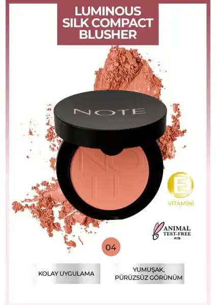 Note Cosmetics Luminous Silk Compact Blusher ile Doğal ve Parlak Yanaklar İçin En İyi Seçenek