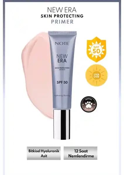 Note Cosmetics Yeni Nesil Gözalıcı Cilt Koruyucu Makyaj Bazı SPF 50 ile Güzel ve Sağlıklı Cilt