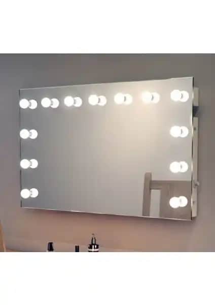 Nova LE5-018 Işıklı Makyaj Aynası Geniş yüzeyli ve estetik tasarım ile kullanışlılık sağlar