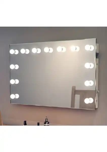 Nova LE5-018 Işıklı Makyaj Aynası Geniş yüzeyli ve estetik tasarım ile kullanışlılık sağlar