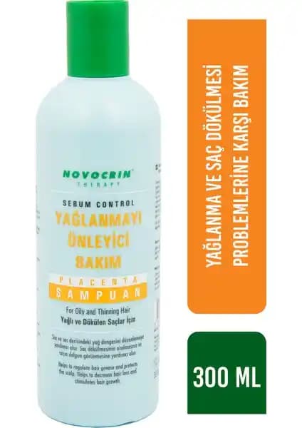 Novocrin Placenta Yağlı ve Dökülen Saçlar İçin Doğal Bakım Şampuanı Özellikleri ve Kullanıcı Yorumları