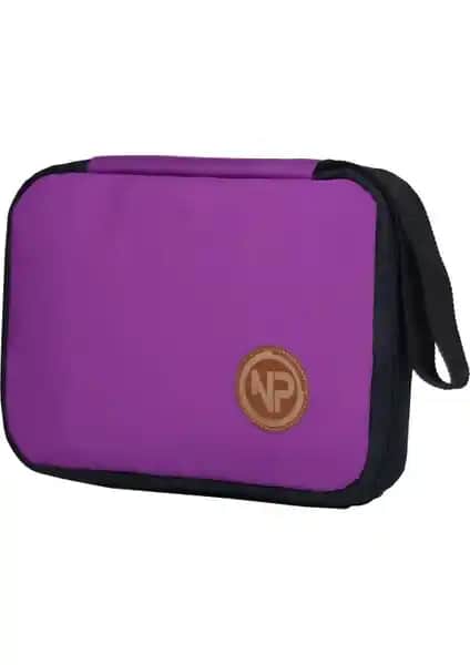 NPO Array Kablo, Makyaj ve Aksesuar Organizer Çantası-Lila Günlük Kullanım İçin Pratik ve Dayanıklı Tasarım