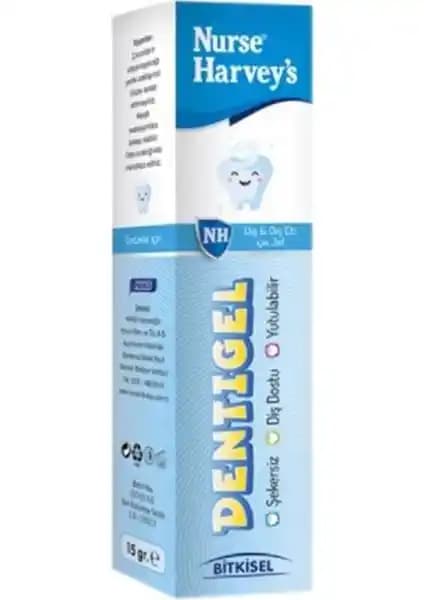 Nurse Harveys Dentigel Diş Jeli 15GR: Çocuklar İçin Güvenilir ve Etkili Diş Bakım Ürünü