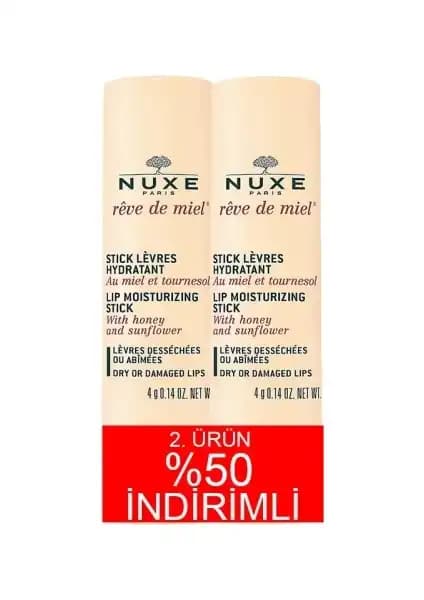 Nuxe Reve De Miel Dudak Bakım Stick: Doğal ve Etkili Nemlendirme Çözümü